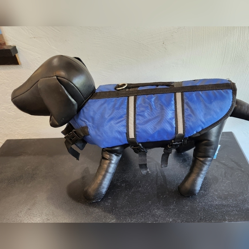 Blue Dog Life Jacket Medium - Picture 2 of 3